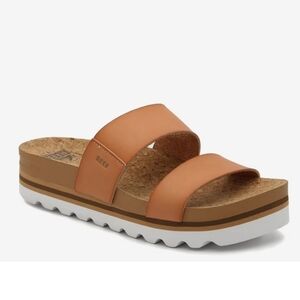 EUC REEF CUSHION BOUNCE VISTA HI WEDGE SANDAL SZ 6